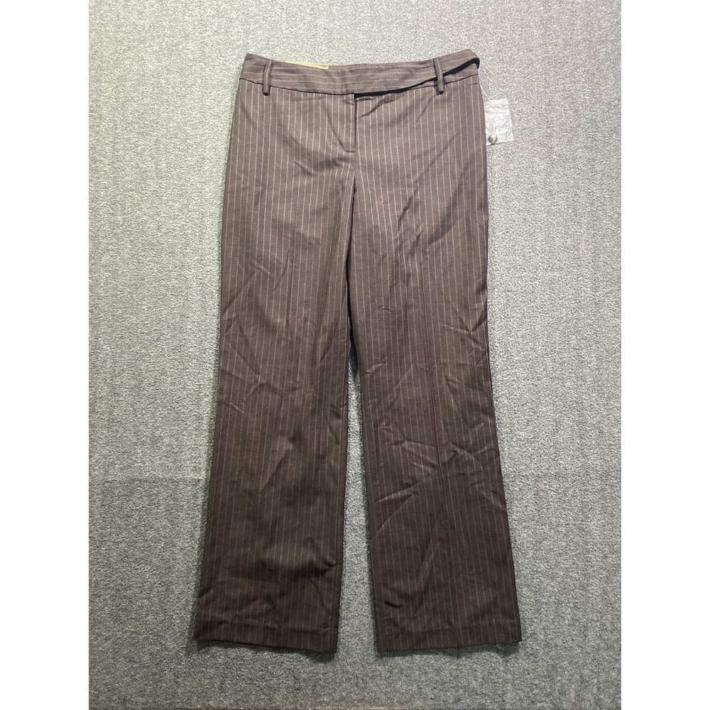 MERONA Dark Brown Zip Fly Trouser Pants Women's Size 12